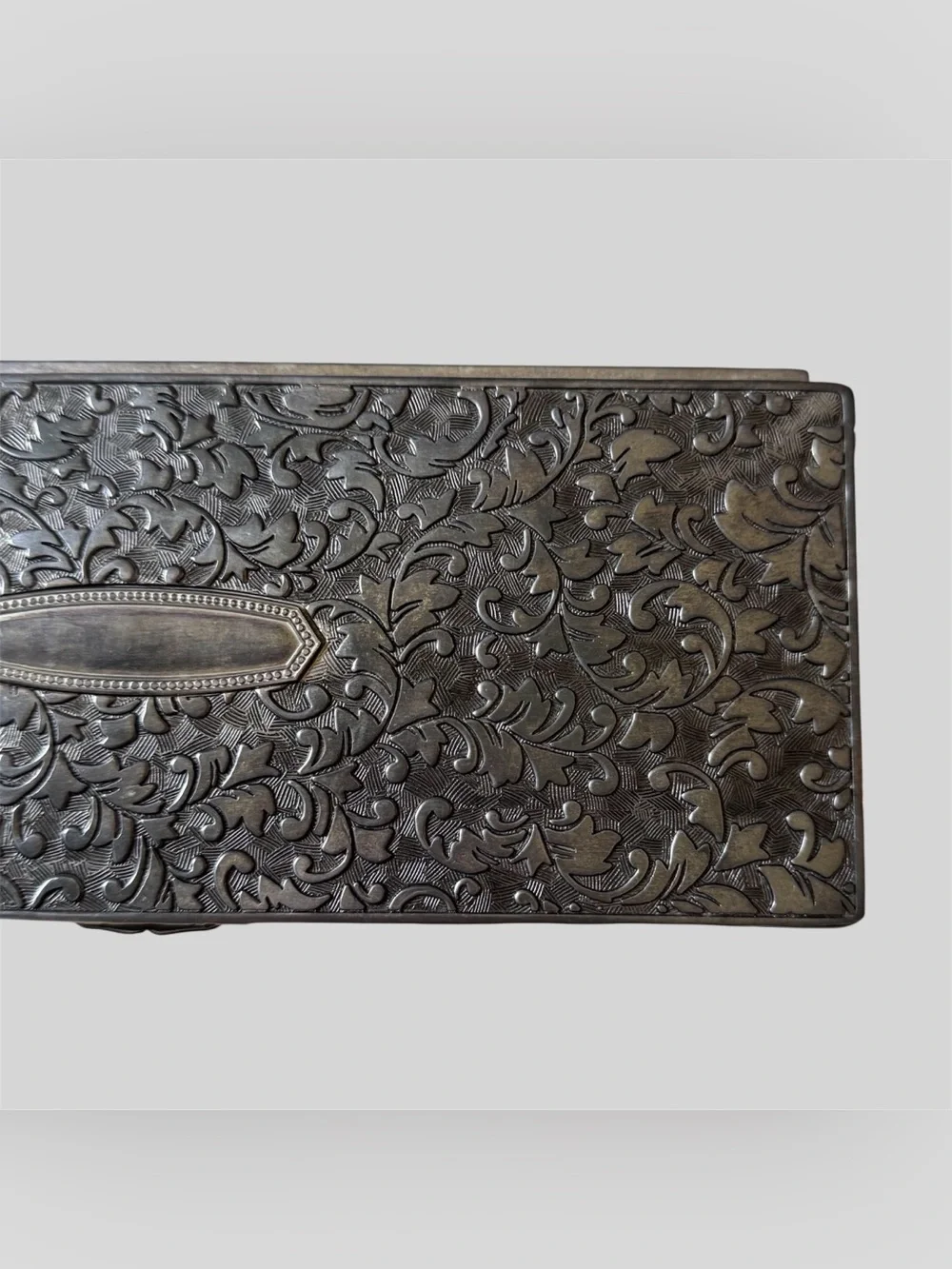 Vintage Godinger Silver-Plated Jewelry Box